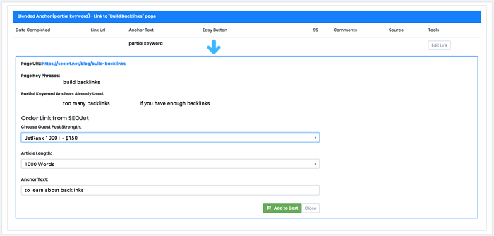 keyword backlinks